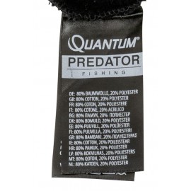 Quantum pulóver Tournament Hoodie fekete/piros