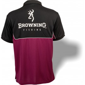 Browning póló Shirt Dry Fit fekete/bordó